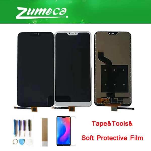 Without/With Frame For Xiaomi Mi A2 Lite Redmi 6Pro Redmi 6 Pro LCD Display Screen+Touch Screen With Lighting Sensor Flex + Kit
Without/With Frame For Xiaomi Mi A2 Lite Redmi 6Pro Redmi 6 Pro LCD Display Screen+Touch Screen With Lighting Sensor Flex + Kit