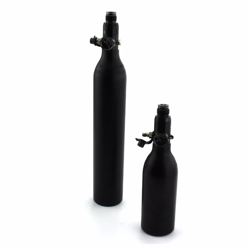 PCP Пейнтбол Airsoft Air Bottle HPA Танк 5/8 18UNF 0.2L/0.45L 300bar 4500psi цилиндр с регулятором Входное