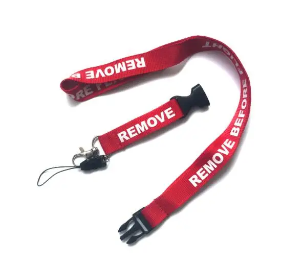 Cool Remove Before Flight Lanyards for Key Neck Strap Card Badge Gym Keychain Women Men Gifts DIY Rope Key Ring Lanyard
Cool Remove Before Flight Lanyards for Key Neck Strap Card Badge Gym Keychain Women Men Gifts DIY Rope Key Ring Lanyard