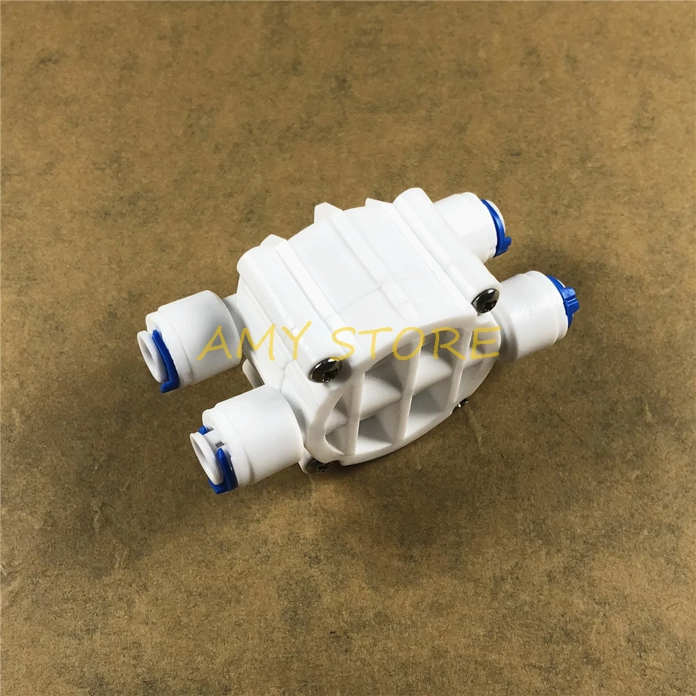 1/4" Hose Auto Shut Off 4 Way Valve Quick Connection Fitting Aquarium RO Water Filter Reverse Osmosis System
1/4" Hose Auto Shut Off 4 Way Valve Quick Connection Fitting Aquarium RO Water Filter Reverse Osmosis System