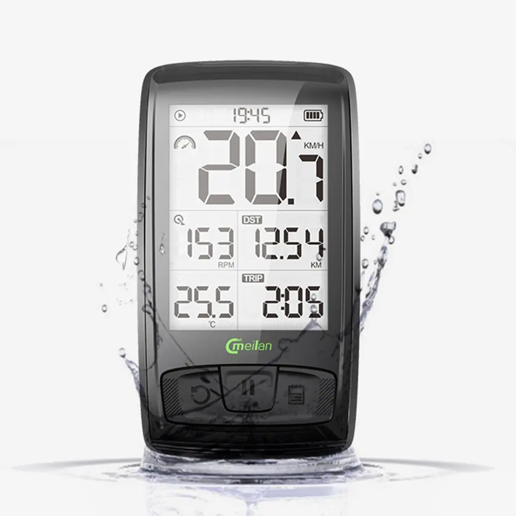 Tachometer Wireless Bike Computer Speed Cadence Bike Sensor Meilan M4 Bluetooth4.0 Sport Wireless Heart Rate Monitor Sunding
Tachometer Wireless Bike Computer Speed Cadence Bike Sensor Meilan M4 Bluetooth4.0 Sport Wireless Heart Rate Monitor Sunding