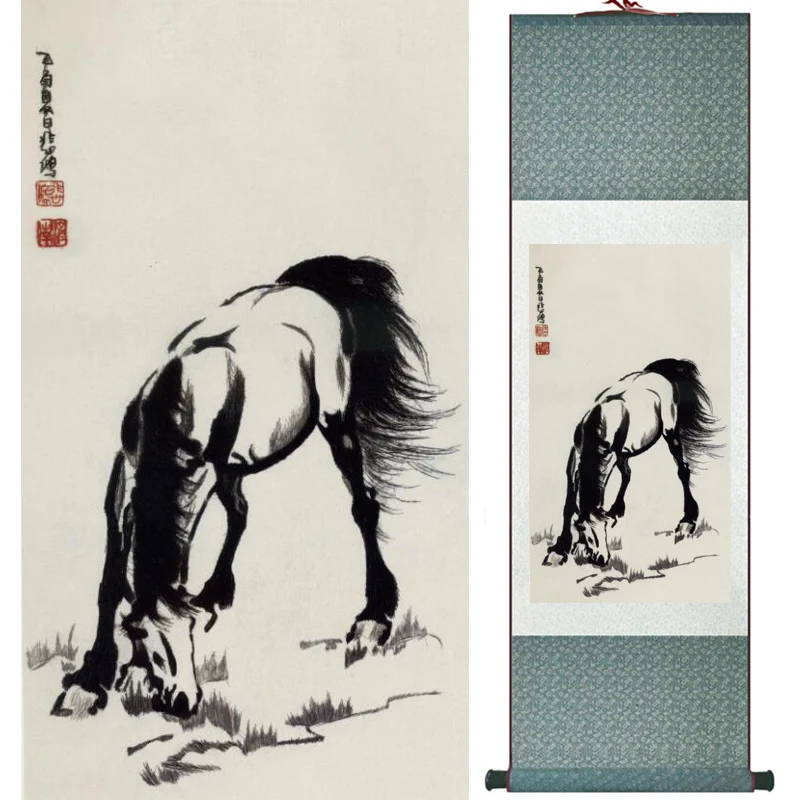 Traditional Chinese art painting Horse art painting Silk scroll art painting Horse picture LTW2017112303
Traditional Chinese art painting Horse art painting Silk scroll art painting Horse picture LTW2017112303
