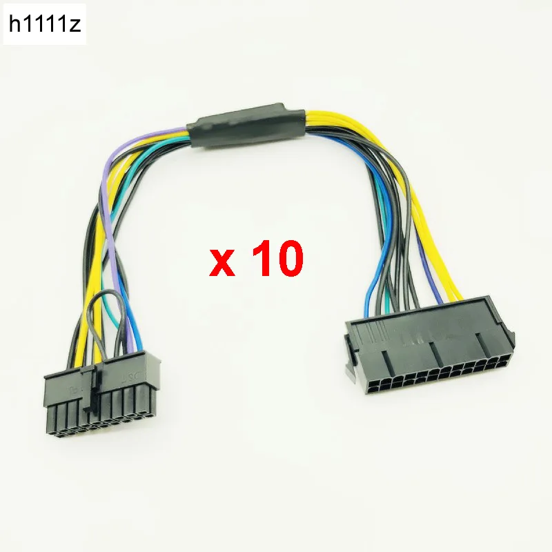10PCS 30CM 24Pin to 18Pin 18AWG PSU ATX Adapter Converter Power Cable For HP Z620 Z420 Motherboard Power Cable Cord 24P to 18P
10PCS 30CM 24Pin to 18Pin 18AWG PSU ATX Adapter Converter Power Cable For HP Z620 Z420 Motherboard Power Cable Cord 24P to 18P