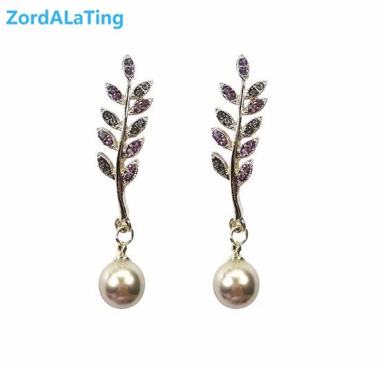 S925 silver needle leaf pearl pendant jewelry 2019 new fashion rhinestone earrings for women temperament long bijoux pendientes
S925 silver needle leaf pearl pendant jewelry 2019 new fashion rhinestone earrings for women temperament long bijoux pendientes