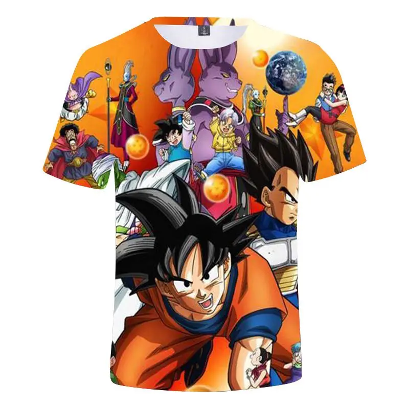 Summer Baby Boy Cartoon Anime Dragon Ball Son Goku Print T Shirt Kids Girl Short Sleeve T-Shirts Cotton Clothes Toddler Tops Tee
Summer Baby Boy Cartoon Anime Dragon Ball Son Goku Print T Shirt Kids Girl Short Sleeve T-Shirts Cotton Clothes Toddler Tops Tee