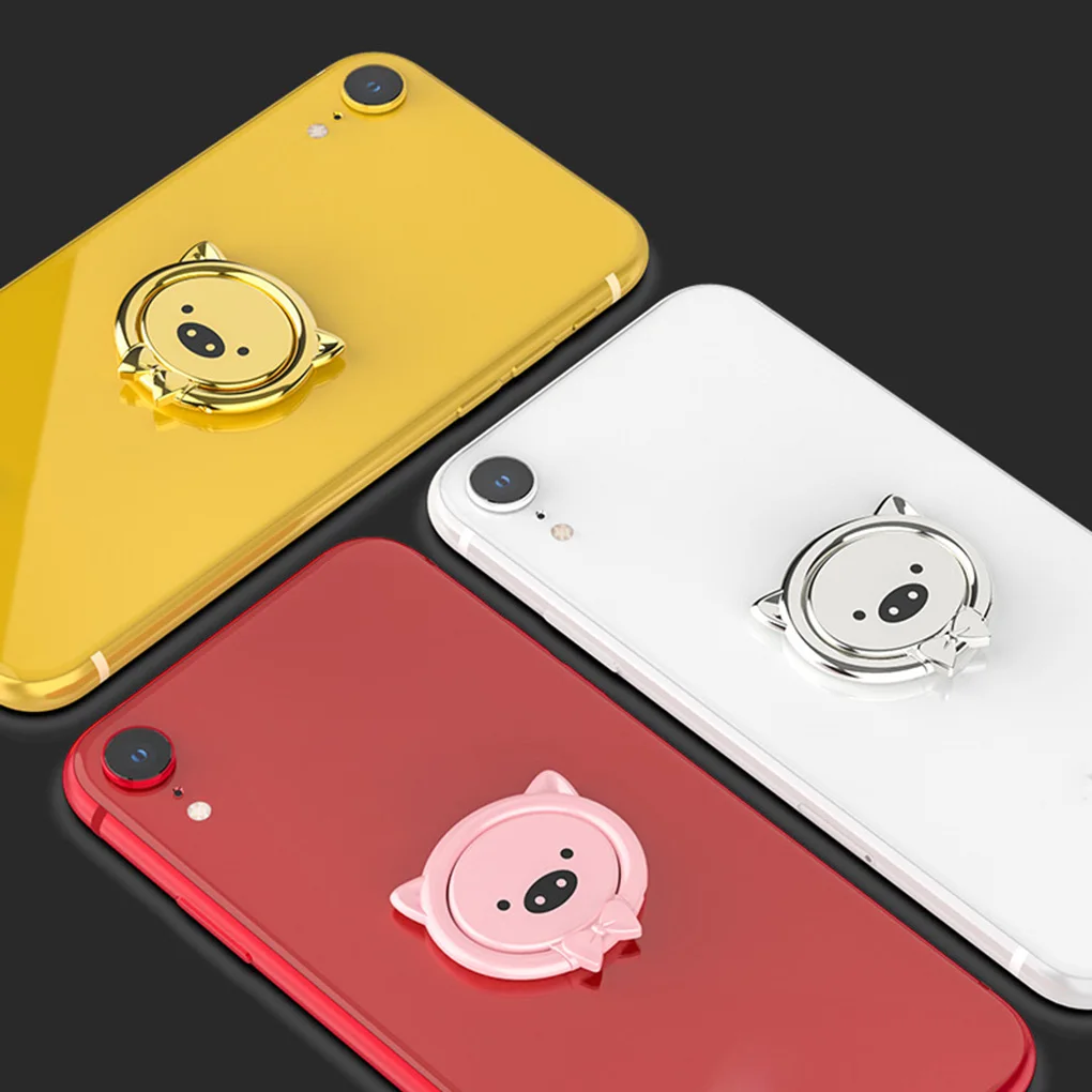 Cute Pig 360 Degree Rotation Cell Phone Ring Holder Phone Grip Stand Holder Tablets Metal magnetism Car Mount
Cute Pig 360 Degree Rotation Cell Phone Ring Holder Phone Grip Stand Holder Tablets Metal magnetism Car Mount