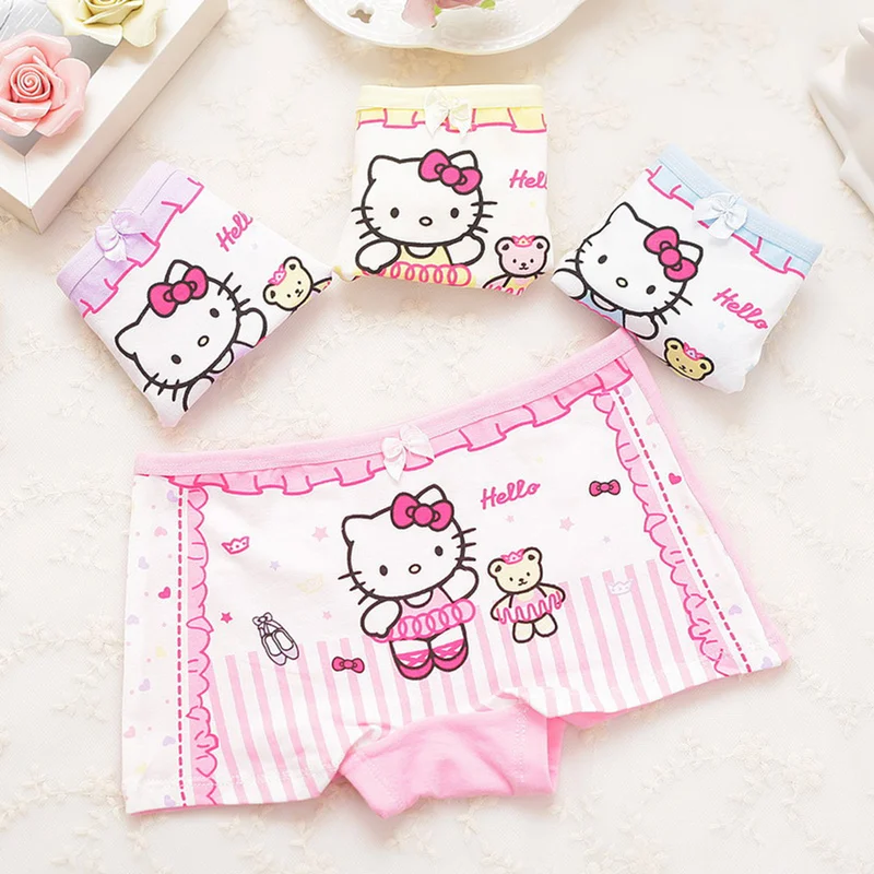 4Pcs/Lot Soft Cotton Children's Girls Underwear Cartoon Lace Baby Boxer Kids Underware Girls Pants Underpants Briefs 2-9 Year
4Pcs/Lot Soft Cotton Children's Girls Underwear Cartoon Lace Baby Boxer Kids Underware Girls Pants Underpants Briefs 2-9 Year