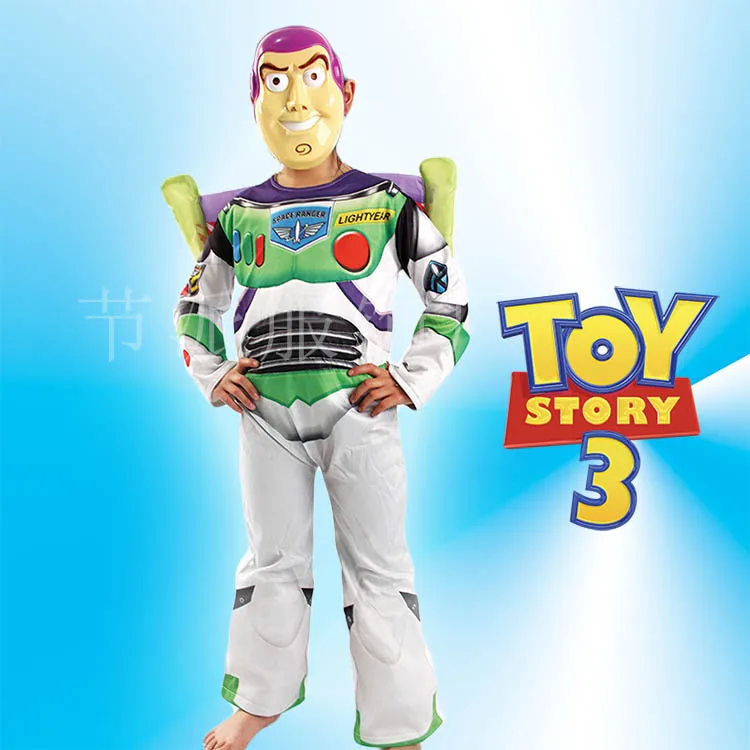 New Halloween Party Toy Story Children Buzz Lightyear Costume Boy Buzz Role Play Costume Fancy Dress Cosplay Cloths With Wings
New Halloween Party Toy Story Children Buzz Lightyear Costume Boy Buzz Role Play Costume Fancy Dress Cosplay Cloths With Wings