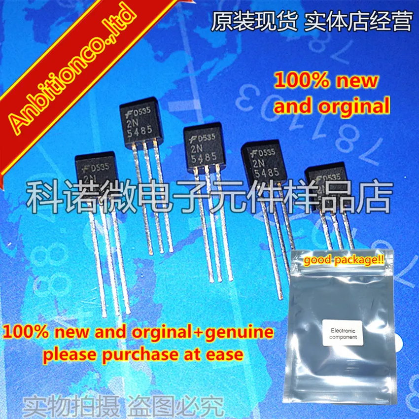 10 шт. 100% новый и оригинальный 2N5485 до-92 SFET RF, VHF, UHF, усилители в наличии
10 шт. 100% новый и оригинальный 2N5485 до-92 SFET RF, VHF, UHF, усилители в наличии