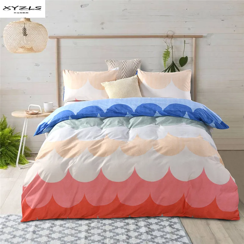 XYZLS Modern Bedding Set Colorful Wave Pattern Duvet Cover Sets 2pcs/3pcs US Twin Queen King Size Soft Bedclothes Home Textile
XYZLS Modern Bedding Set Colorful Wave Pattern Duvet Cover Sets 2pcs/3pcs US Twin Queen King Size Soft Bedclothes Home Textile