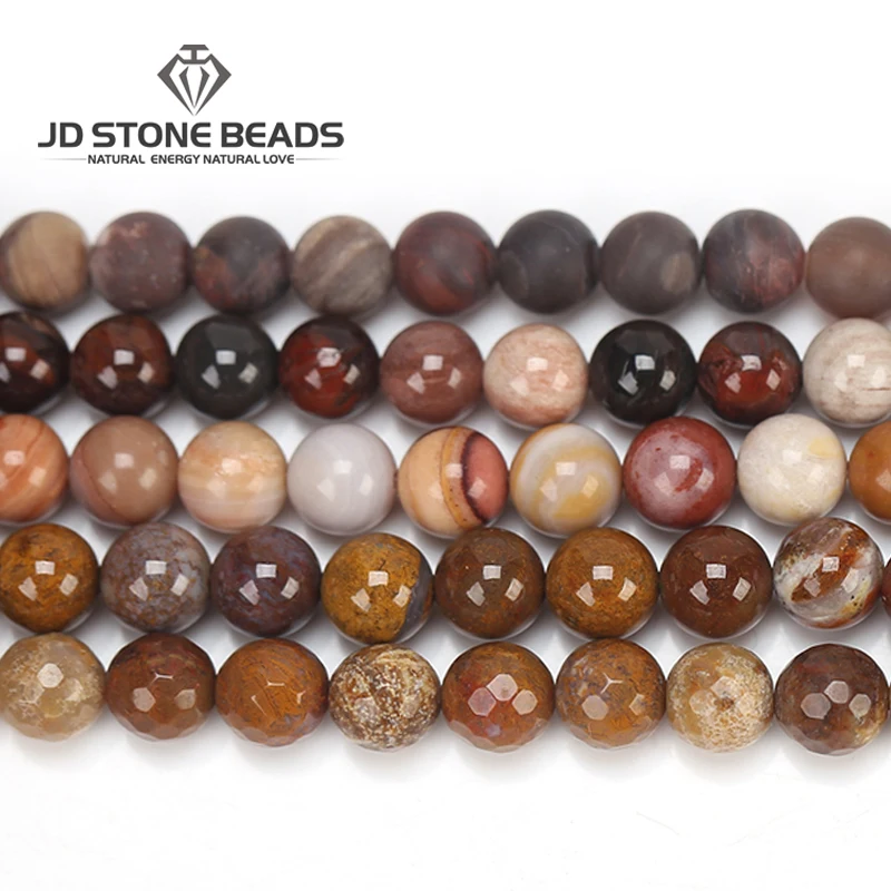 3 Colors Natural Petrified Wood Stone Matte Diy Charm Bracelet Beads For Jewelry Making Unique Design Gemstone Beads Accessory
3 Colors Natural Petrified Wood Stone Matte Diy Charm Bracelet Beads For Jewelry Making Unique Design Gemstone Beads Accessory