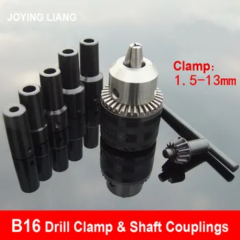 Fine #45 Steel B16 Drill Chuck Shaft Couplings Rod Drill Clamp Motor Variable Diameter Conversion Shaft Coupling with A Wrench
Fine #45 Steel B16 Drill Chuck Shaft Couplings Rod Drill Clamp Motor Variable Diameter Conversion Shaft Coupling with A Wrench