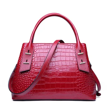 bolsa feminina Crocodile pattern cow leather Messenger Bag big handbag brand women 100% genuine leather shoulder bag
bolsa feminina Crocodile pattern cow leather Messenger Bag big handbag brand women 100% genuine leather shoulder bag