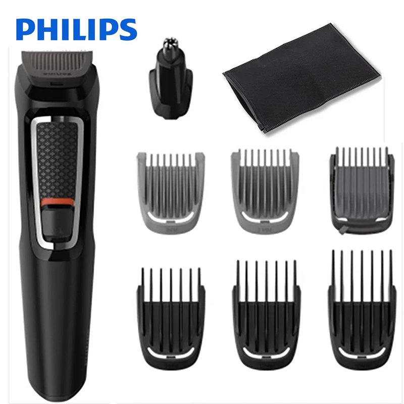 Philips MG3730/15 Electric Shaver with multi-function beard trimmer Powerful System Low Noise Design support head wash for men
Philips MG3730/15 Electric Shaver with multi-function beard trimmer Powerful System Low Noise Design support head wash for men
