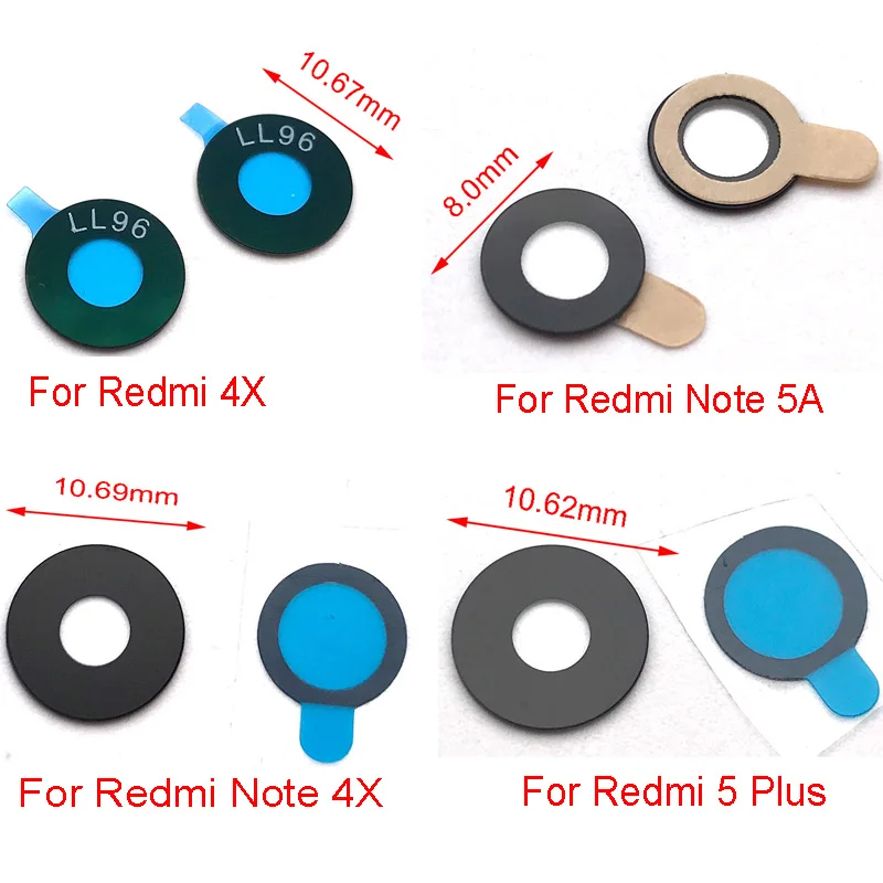 Tested For Xiaomi Redmi 4 4x 5 plus Note 5A Back Rear Camera glass Lens Cover with Sticker Replacement Parts
Tested For Xiaomi Redmi 4 4x 5 plus Note 5A Back Rear Camera glass Lens Cover with Sticker Replacement Parts