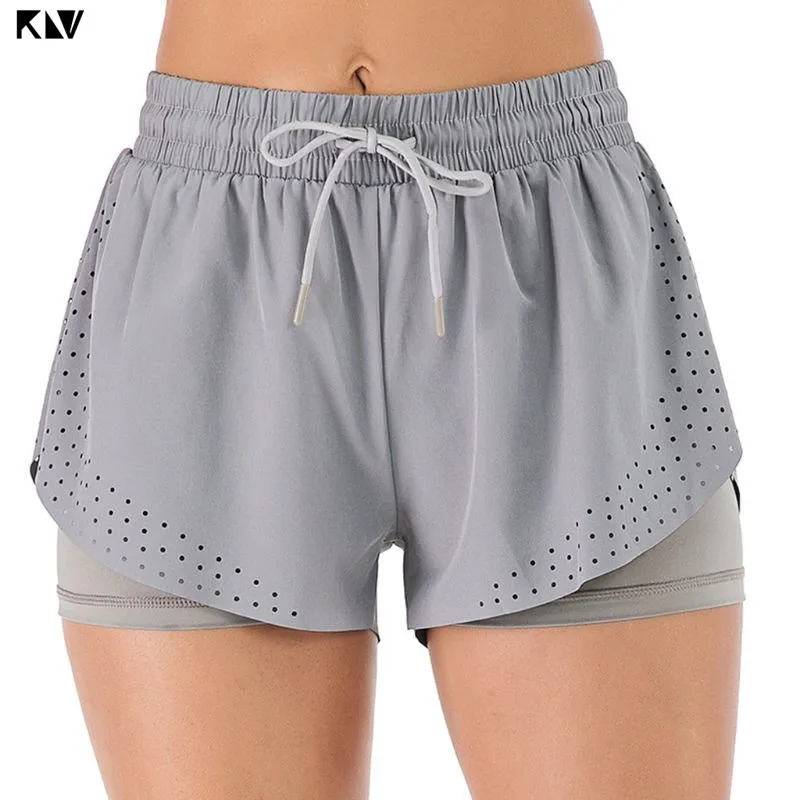 KLV Women 2 in 1 Running Sports Shorts Quick Drying Training Exercise Jogging Cycling Shorts with Longer Liner
KLV Women 2 in 1 Running Sports Shorts Quick Drying Training Exercise Jogging Cycling Shorts with Longer Liner