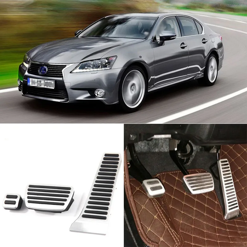 Brand New 3pcs Aluminium Non Slip Foot Rest Fuel Gas Brake Pedal Cover For Lexus GS 2012-2016
Brand New 3pcs Aluminium Non Slip Foot Rest Fuel Gas Brake Pedal Cover For Lexus GS 2012-2016