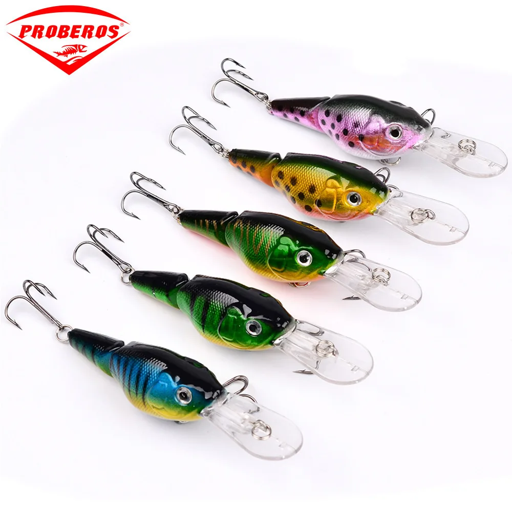 11g/95mm 2-Jointed Crankbait Sea Fishing Lure Float Crazy Wobbler Swimbait Ocean Boat Fishing Artificial Multi Segment Hard Bait
11g/95mm 2-Jointed Crankbait Sea Fishing Lure Float Crazy Wobbler Swimbait Ocean Boat Fishing Artificial Multi Segment Hard Bait