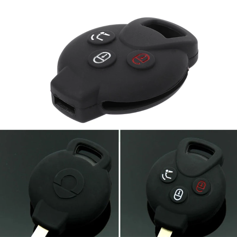 Silicone 3 Buttons Remote Key Fob Case Cover For Mercedes Benz Smart Fortwo City-M18
Silicone 3 Buttons Remote Key Fob Case Cover For Mercedes Benz Smart Fortwo City-M18