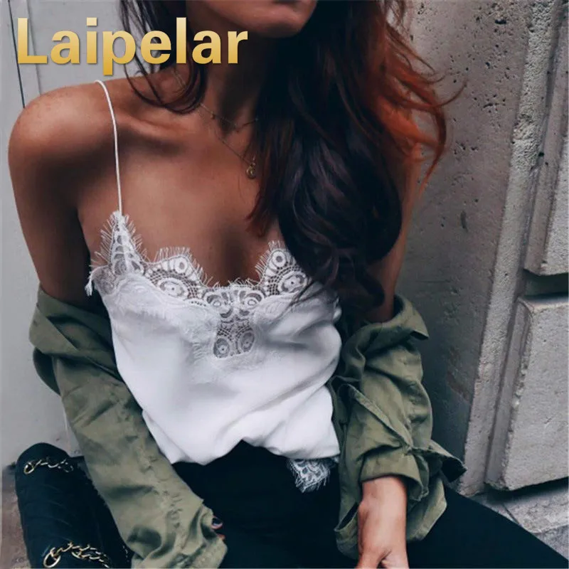 Laipelar Fashion Women Lace Vest Top Sleeveless V Neck Chiffon Camis Casual Sexy Tops Summer Casual Shirt Tops
Laipelar Fashion Women Lace Vest Top Sleeveless V Neck Chiffon Camis Casual Sexy Tops Summer Casual Shirt Tops
