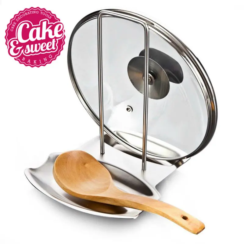 Stainless Steel Pot Rack Multifunctional Kitchen Tools Simple Detachable Lid Shelf Cooking Storage Pan Cover Lid Rack Stand
Stainless Steel Pot Rack Multifunctional Kitchen Tools Simple Detachable Lid Shelf Cooking Storage Pan Cover Lid Rack Stand