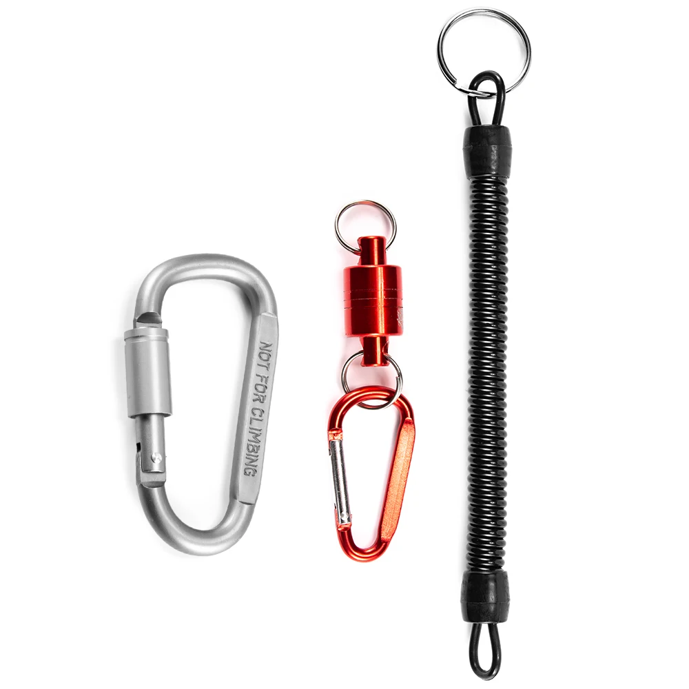 Lixada Magnetic Net Release Holder Keeper with Coil Carabiner Clip for Fly Fishing Magnet Clip Landing Net Connector
Lixada Magnetic Net Release Holder Keeper with Coil Carabiner Clip for Fly Fishing Magnet Clip Landing Net Connector