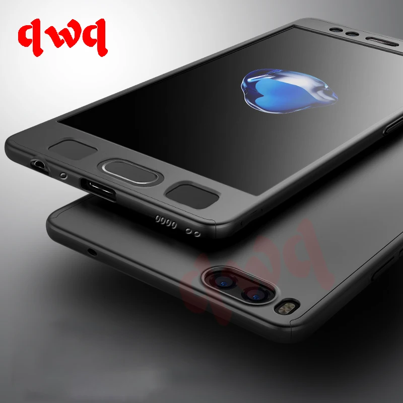For Xiaomi Redmi Note 4 4X Luxury 360 Protection Full Cover Phone Cases Mi A1 5X Shockproof Case Bag With Glass |