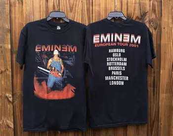 Eminem European Tour 90s Hip Hop Rap Tee Promo RARE Hot New Print T Shirt Men Summer Style T-SHIRT Top Tee PLUS SIZE 
Eminem European Tour 90s Hip Hop Rap Tee Promo RARE Hot New Print T Shirt Men Summer Style T-SHIRT Top Tee PLUS SIZE