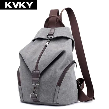 KVKY Vintage Canvas Women Backpacks Fashion Travel Backpack for Teenager Girls Student School Bag Casual Rucksack Female Mochila
KVKY Vintage Canvas Women Backpacks Fashion Travel Backpack for Teenager Girls Student School Bag Casual Rucksack Female Mochila