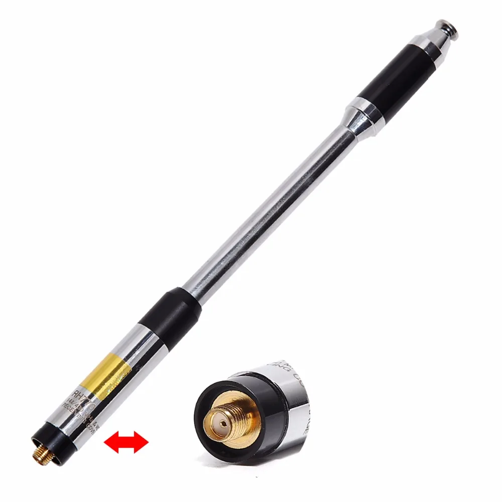 Harvest RH770 Dual Band 144/430MHz High Gain SMA-Female Telescopic Antenna For BAOFENG UV-5R UV-82 BF-888S WALKIE TALKIE RH-770
Harvest RH770 Dual Band 144/430MHz High Gain SMA-Female Telescopic Antenna For BAOFENG UV-5R UV-82 BF-888S WALKIE TALKIE RH-770
