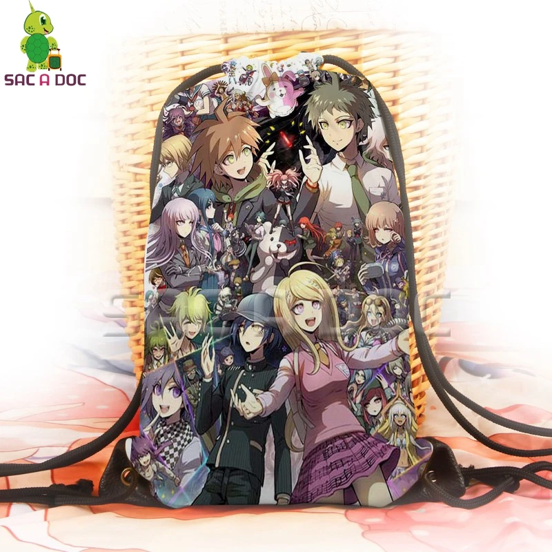Danganronpa Drawstring Bag 3D Printing Canvas School Bag for Teenage Boys Girls Storage Shopping Bags Softback Travel Rucksack
Danganronpa Drawstring Bag 3D Printing Canvas School Bag for Teenage Boys Girls Storage Shopping Bags Softback Travel Rucksack