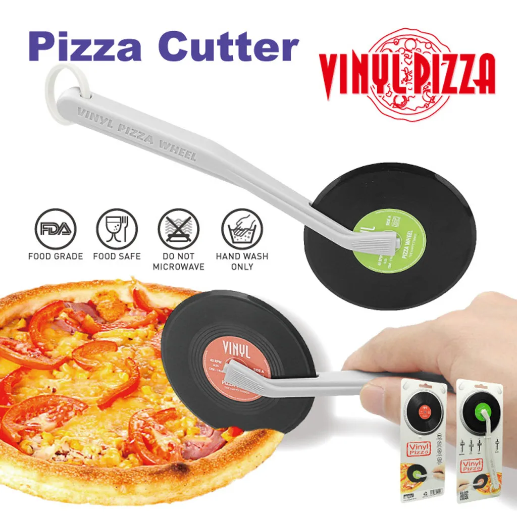 1pc Vinyl records Shape Pizza Cutter Pizza Wheels Cutters Cake Bread Round Knife Cutter Pizza Tools Kitchen Accessorie
1pc Vinyl records Shape Pizza Cutter Pizza Wheels Cutters Cake Bread Round Knife Cutter Pizza Tools Kitchen Accessorie