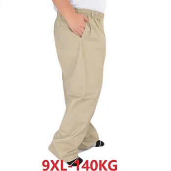 summer men casual loose pants cotton Breathable plus size big 6XL 7XL 8XL 9XL khaki Stretch pants 140KG 46 48 Straight Trousers
summer men casual loose pants cotton Breathable plus size big 6XL 7XL 8XL 9XL khaki Stretch pants 140KG 46 48 Straight Trousers