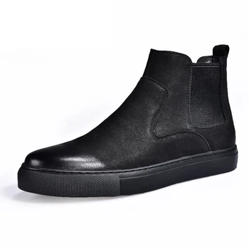 2018 spring autumn new Fur Ankle Chelsea Boots Men Shoes Male Business Casual Genuine Leather Quality Slip On Cowhide Boot Man
2018 spring autumn new Fur Ankle Chelsea Boots Men Shoes Male Business Casual Genuine Leather Quality Slip On Cowhide Boot Man