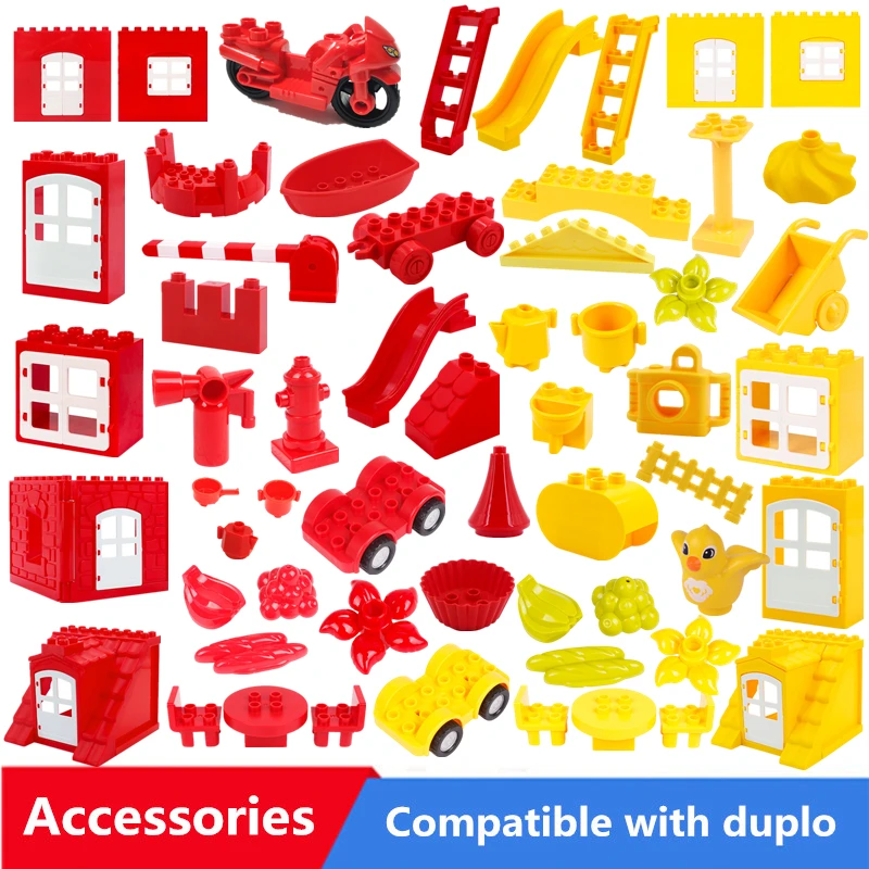 Large Particle Building Blocks Door Window Boat Car Table Chair Accessories Toys Compatible With Legoingly Duploed For Baby Gift
Large Particle Building Blocks Door Window Boat Car Table Chair Accessories Toys Compatible With Legoingly Duploed For Baby Gift
