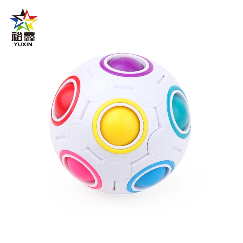 YUXIN Creative Spherical Football Magic Cube Speed Rainbow Ball Speed Puzzle Kids Educational Learning Toys for Children Gifts
YUXIN Creative Spherical Football Magic Cube Speed Rainbow Ball Speed Puzzle Kids Educational Learning Toys for Children Gifts