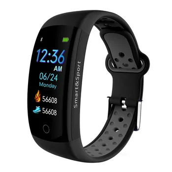 

Q6S 0.96 Inch 3D Color LCD Screen Bracelet Professional Sport Smart Band IP68 Waterproof GPS Fitness Activity Tracker Pedometer