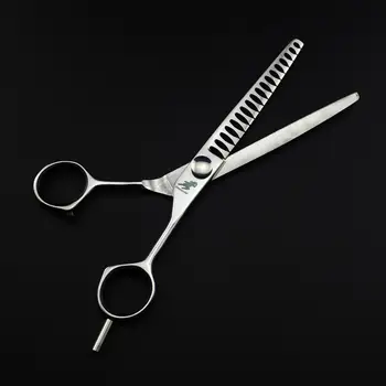 7'' Japan 440C Professional Human Hair Scissors Hairdressing Scissors KIV silver Fish bone scissors Shears Thinning Scissors
7'' Japan 440C Professional Human Hair Scissors Hairdressing Scissors KIV silver Fish bone scissors Shears Thinning Scissors