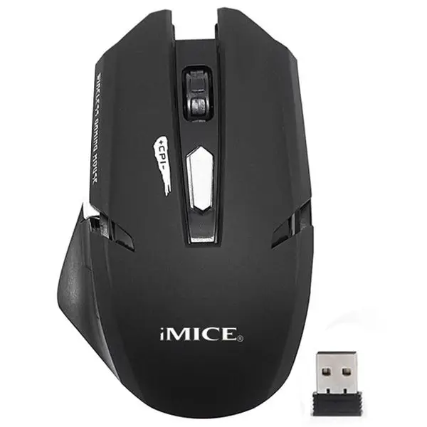 imice USB Wireless Mouse 6 Buttons Ergonomic Optical Computer Gaming Mouse 2.4G Receiver 1600DPI Laptop Wireless Mice Gamer
imice USB Wireless Mouse 6 Buttons Ergonomic Optical Computer Gaming Mouse 2.4G Receiver 1600DPI Laptop Wireless Mice Gamer