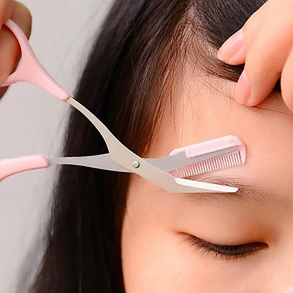 Eyelash Hair Scissors Eyebrow Trimmer Eyelash Thinning Shears Comb Pink Eyebrow Trimmer Eyelash Hair Clips Scissors Shaping
Eyelash Hair Scissors Eyebrow Trimmer Eyelash Thinning Shears Comb Pink Eyebrow Trimmer Eyelash Hair Clips Scissors Shaping