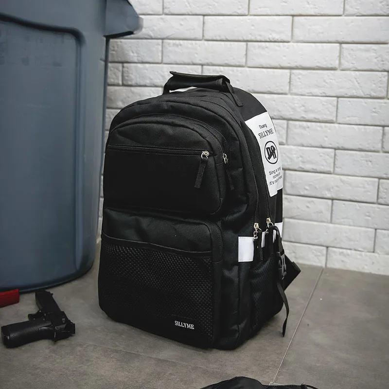 Large Capacity Multifunction Backpack Men Teenagers School Bag Big High School College Student Harajuku Travel Backpack Women
Large Capacity Multifunction Backpack Men Teenagers School Bag Big High School College Student Harajuku Travel Backpack Women