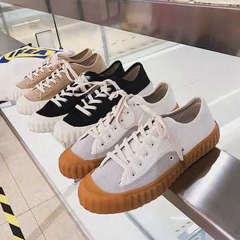 2020 New Fashion Vulcanize Shoes Men Shoelace Canvas Shoes Casual Breathable Light Men Shoes Platform Black White Khaki 35-44
2020 New Fashion Vulcanize Shoes Men Shoelace Canvas Shoes Casual Breathable Light Men Shoes Platform Black White Khaki 35-44