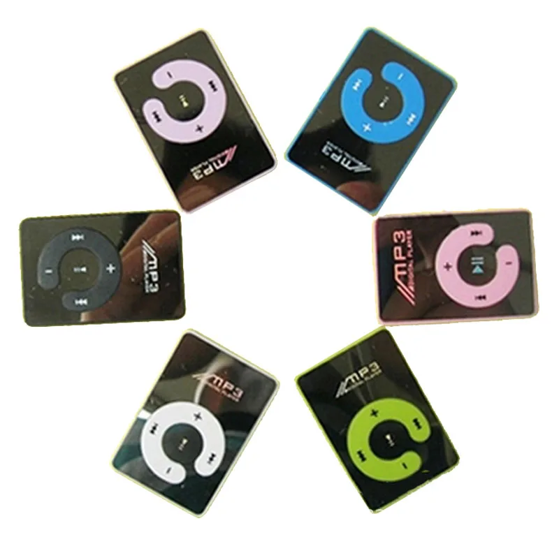 Mp3 плеер HIPERDEAL мини с зеркальным зажимом USB цифровой музыкальный MP3 поддержкой SD TF