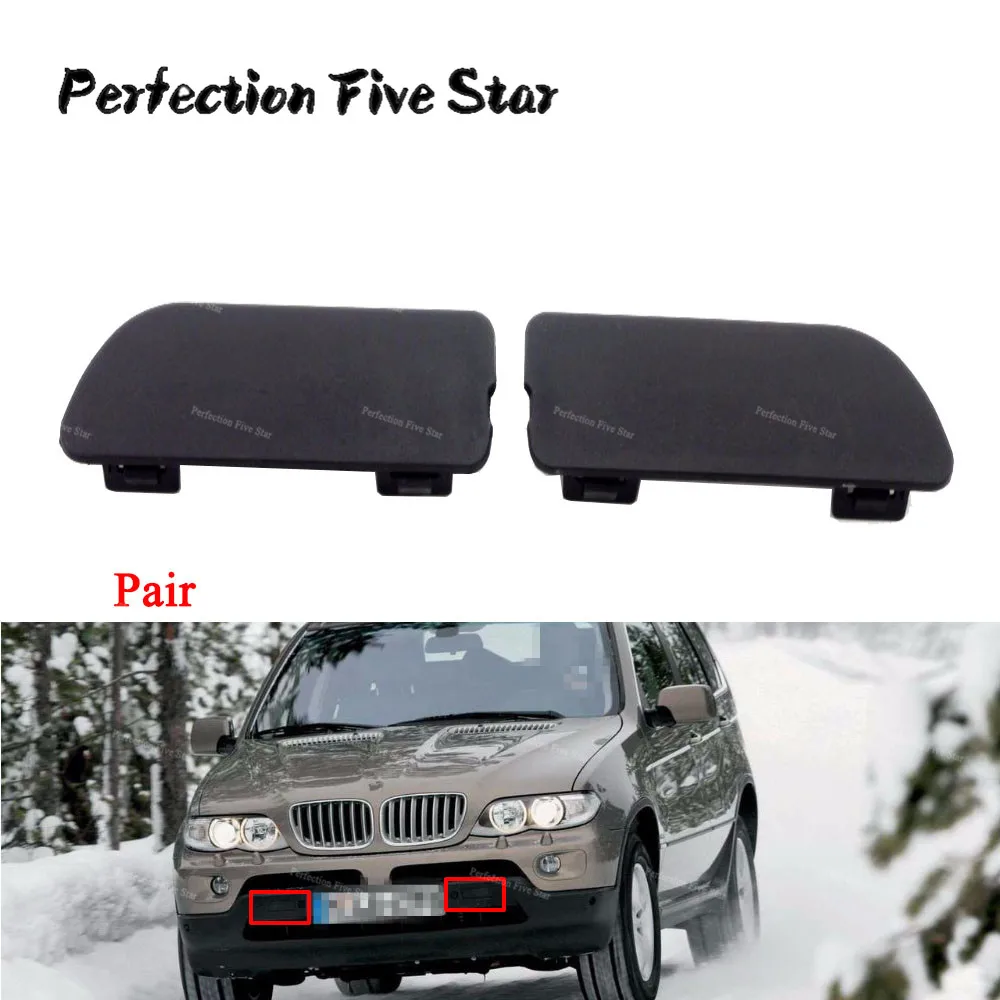 Pair Front Bumper Tow Hook Cover Eye Cap Left & Right Side For BMW X5 E53 2003 2004 2005 2006 51117116672 51117116671
Pair Front Bumper Tow Hook Cover Eye Cap Left & Right Side For BMW X5 E53 2003 2004 2005 2006 51117116672 51117116671