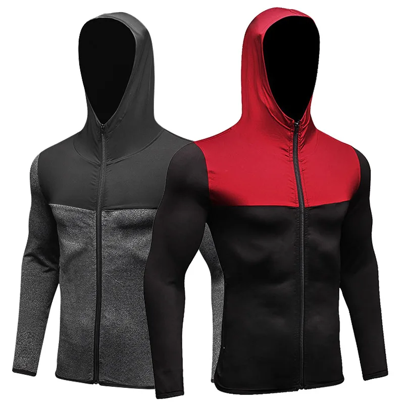Spring Men Sport Jacket Hooded Zip Up Elastic Sweater Sweatshirt Running Jogging Leisure Gym Fitness Training Jacket Outwear
Spring Men Sport Jacket Hooded Zip Up Elastic Sweater Sweatshirt Running Jogging Leisure Gym Fitness Training Jacket Outwear