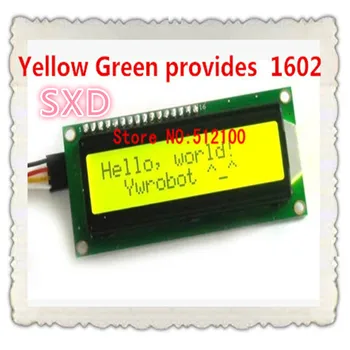 5pcs ( Green screen ) IIC/I2C 1602 LCD Module Yellow Green provides library files
5pcs ( Green screen ) IIC/I2C 1602 LCD Module Yellow Green provides library files