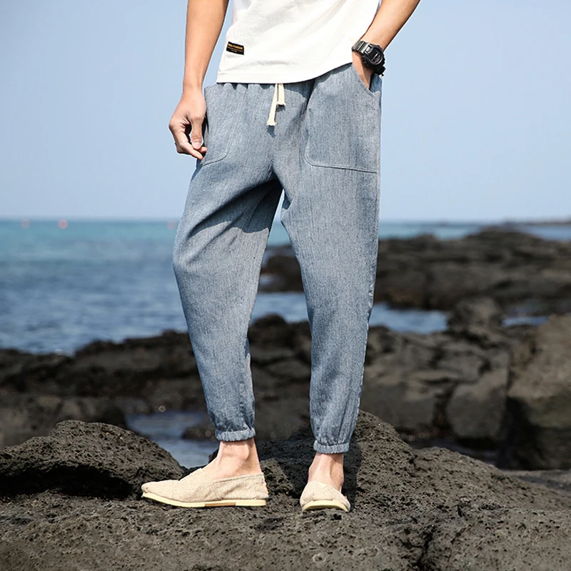 Plus Size Cotton Linen Harem Pants 4 Pockets Mens Fitness Trousers Men Jogger Pants 2018 Male Casual Summer Slacks Pants m-5XL
Plus Size Cotton Linen Harem Pants 4 Pockets Mens Fitness Trousers Men Jogger Pants 2018 Male Casual Summer Slacks Pants m-5XL