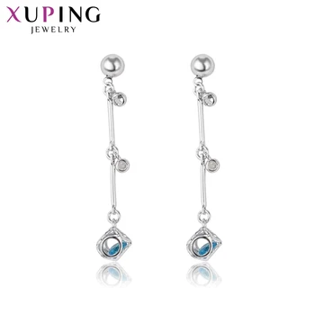 Xuping Temperament Elegant Earrings Charm Style Eardrops for Women Jewelry Valentine's Day Beautiful Gifts 95163
Xuping Temperament Elegant Earrings Charm Style Eardrops for Women Jewelry Valentine's Day Beautiful Gifts 95163