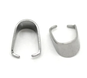 LASPERAL 200PCs Stainless Steel Pinch Clips Bail Connectors DIY Jewelry Findings Components Supplies For Jewelry 10x8mm
LASPERAL 200PCs Stainless Steel Pinch Clips Bail Connectors DIY Jewelry Findings Components Supplies For Jewelry 10x8mm
