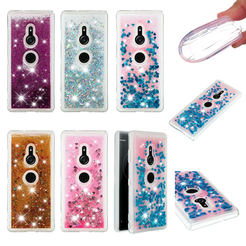 Luxury Glitter Liquid Sand Quicksand Bling Mobile Phone Case Soft Silicone Bag Cover Skin Shell Coque Funda for SONY Xperia XZ3
Luxury Glitter Liquid Sand Quicksand Bling Mobile Phone Case Soft Silicone Bag Cover Skin Shell Coque Funda for SONY Xperia XZ3